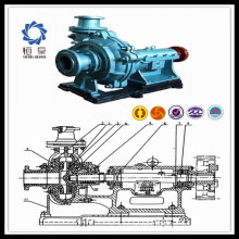 2015 hot sale single stage electric small centrifugal Rubber lining pumps price